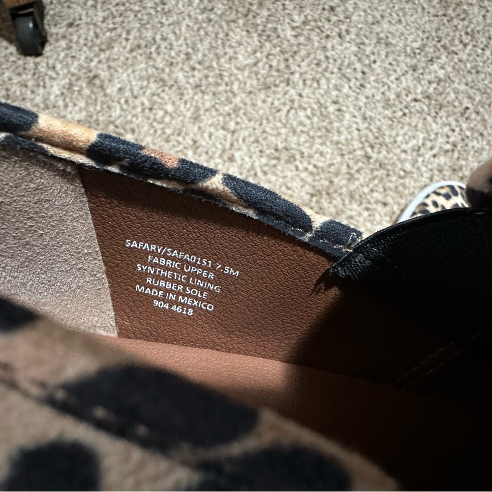 Steve Madden Cheetah Slip-On Shoes - Picture 5 of 5